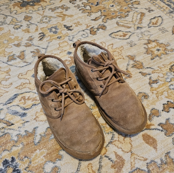 UGG Suede Neumel Lace-Up Boots - Picture 3 of 5